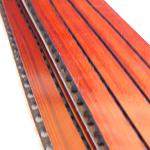 Auditorium Sound Absorption Material Wooden Grooved Acoustic Panels