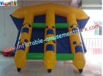 Customized 0.9MM PVC Tarpaulin Inflatable Boat Toys Towable Flyfish For 6 Person