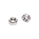 Passivated Din 934 Brass Hex Nut , Heavy Industry Hexagon Nut M10