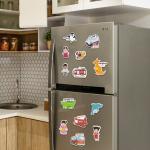 Colorful Refrigerator Cute Animal Fridge Magnets For Kids