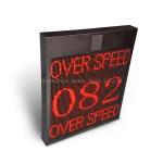 Radar Speed Display Traffic Control Flashing Speed Limit Signs For Construction