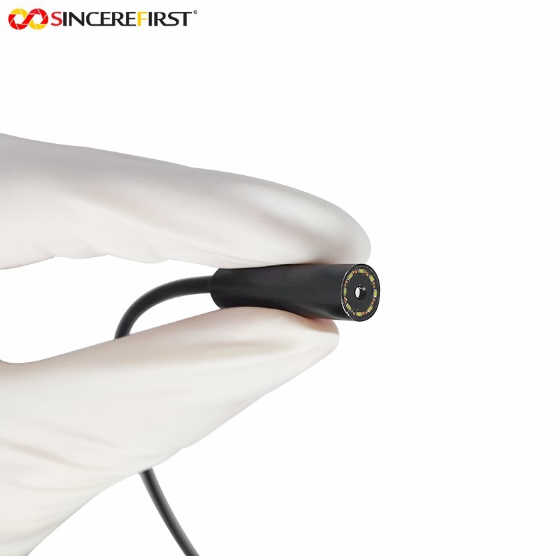 2MP Industrial Endoscope Camera Module Diameter 8mm Flexible USB