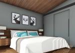 Fashion Luxury Prefab House Up To Date Folding Prefab House With Wooden Tree
