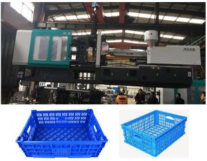 Wholesale Plastic fruit vegetables box production horizontal Injection Molding Making Machine price from china suppliers