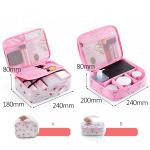 Portable Biodegradable Large Travel Toiletry Cosmetic Bag