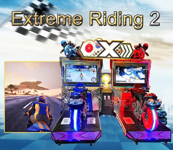 Extreme Riding 2 Racing Game Simulator Arcade Video Game Moto Race Game Coin Operated
