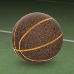Natural Cork Basketball Water Resistance For All Ages OEM