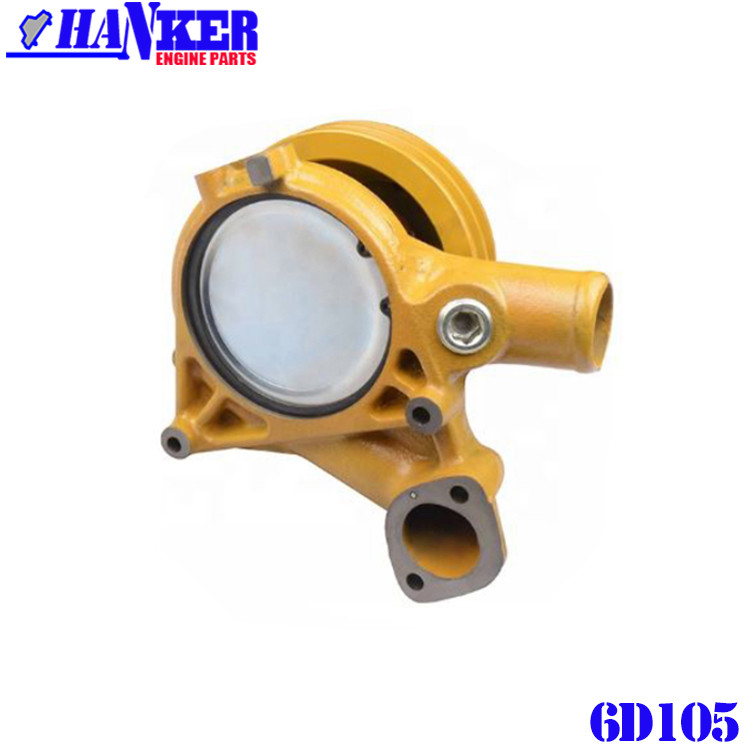 Excavator Komatsu Diesel Spare Parts PC200-1 6D105 6136-61-1102 Water Pump With High Quality