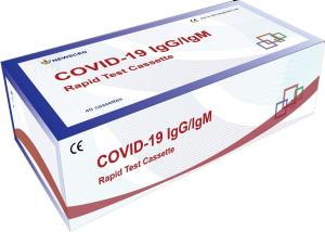 Wholesale 97.51% Accuracy COVID 19 IgG IgM Rapid Test Cassette from china suppliers