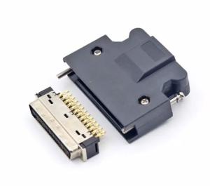 Wholesale MDR Wire Mount Male Plug Connector 50pin 0.050inch 1.27mm SCSI Connector from china suppliers