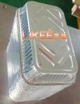 Food Packaged 800ml Aluminum Foil Tray Alloy 8011 Disposable Foil Pan