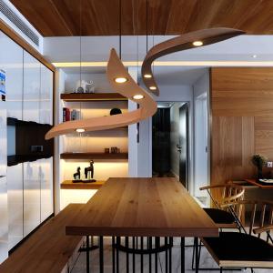 Wholesale Modern Designer Solid Wood Chandelier Simple Art Decor Restaurant Long Chandelier(WH-MI-400) from china suppliers