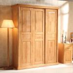 Waterproof Wood grain Laminated MDF Board Wardrobe Cabinets
