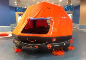 Wholesale Self righting inflatable life raft for marine water saving from china suppliers