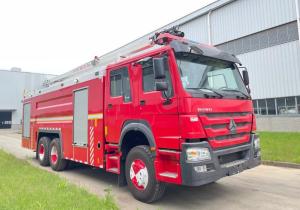 Wholesale SINOTRUK 336KW Water Rescue Fire Truck 6x4 With 10t Water 2t Foam Capacity from china suppliers
