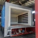 Batch Heat Treating Hot Air Trolley Furnace Annealing Furnace For Mechanical
