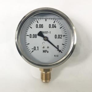Wholesale 0.1 MPa Stainless Steel Pressure Gauge from china suppliers