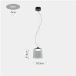 Nordic Simple Colorful Glass Restaurant Pendant Lamps For Bar Living Dining Room