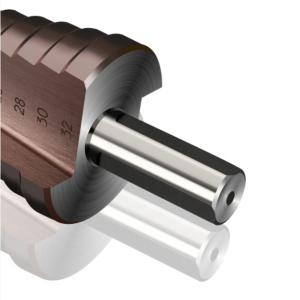 Wholesale M35 3pcs HSS Titanium Coated Spiral Flute Triangle Shank Drill Bit from china suppliers