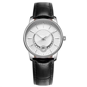 Wholesale Quartz Movement Women'S Leather Wrist Watch Pointer Display Print LOGO With Calendar from china suppliers