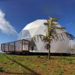 Steel Pipes Spherical Geodesic Dome Tent House Rainproof PVC Fabric
