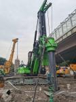 KR300ES Rotary Drilling Piling Rig Low Headroom Hydraulic 320KN/M