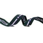 Flat Twisted Rope Shoe Strings Knitted 1cm Flat Boot Laces Printed