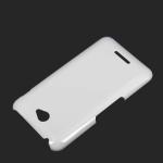 Hard white black Case crystal clear cover for Sony E4