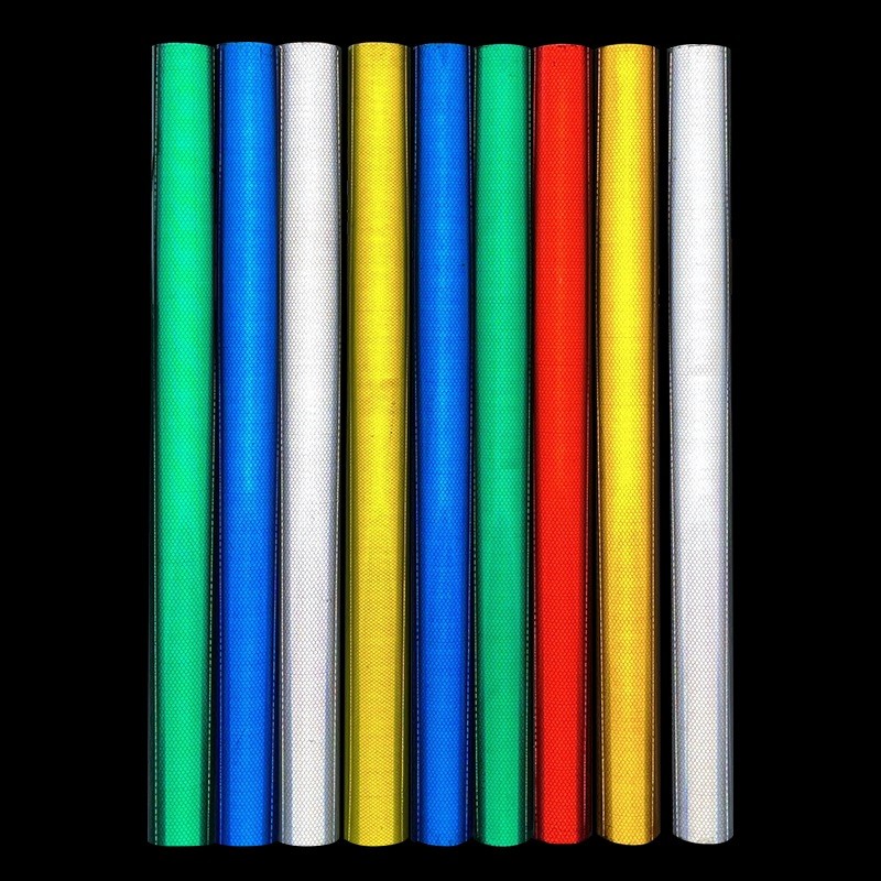 Blue Full-cube Prismatic Diamond Reflective Sheeting For Highways