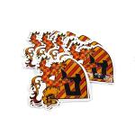 Individual Logo Printing Die Cut Sticker Labels Waterproof PVC Vinyl Adhesive