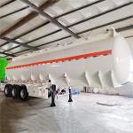 Tri Axle 45000 Liters Aluminum Tanker Trailer for Sale with Best Price