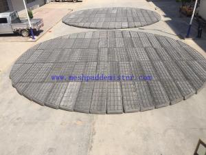 Wholesale 11000 Mm Diameter Demister Mist Eliminator Shows Experiences Custom Size from china suppliers