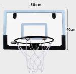 41x28cm PC Basketball Board Door Mounted Backboard For Children Leisure