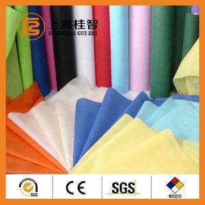 Wholesale Colorful Waterproof Spun Bonded Raw Material For Non Woven Fabric , 10gsm-320gsm from china suppliers