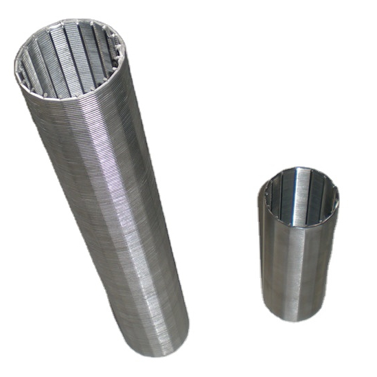 Johnson Water Well Casing Screen Mesh Pipe Filter Wedge Wire Screen Strainer Filter Mesh Screen