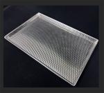 Stainless Steel 304 Perforated Cooking Tray / Customized Commercial Baking Sheet