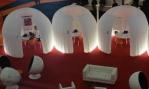 Trade Show Inflatable Curved Wall Inflatable Meeting Room Indoor / Outdoor