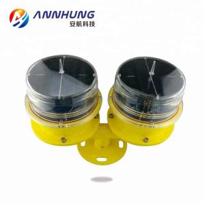 Wholesale AH-LS/T L810 IP68 Double Solar Aviation Obstruction Light With Photocell from china suppliers