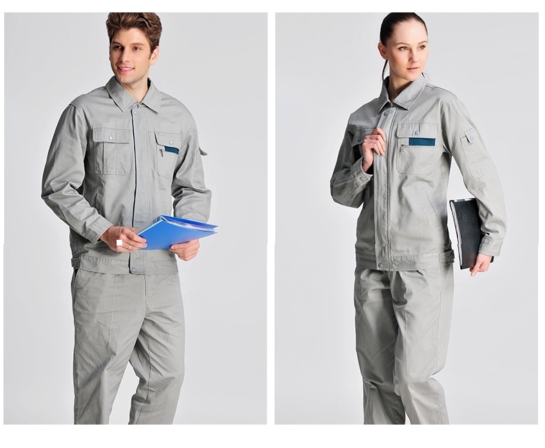 2022 Work Clothing Sets for Men Long Sleeve Jacket and Pants Two Pieces Gender Unisex