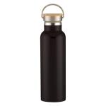 Vacuum Insulated Stainless Steel Flask Bottle 21OZ With Bamboo Lid Unbreakable