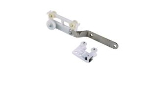 Wholesale Ceiling Mounted Aluminum Alloy Curtain Master Carrier White Powder Coated from china suppliers