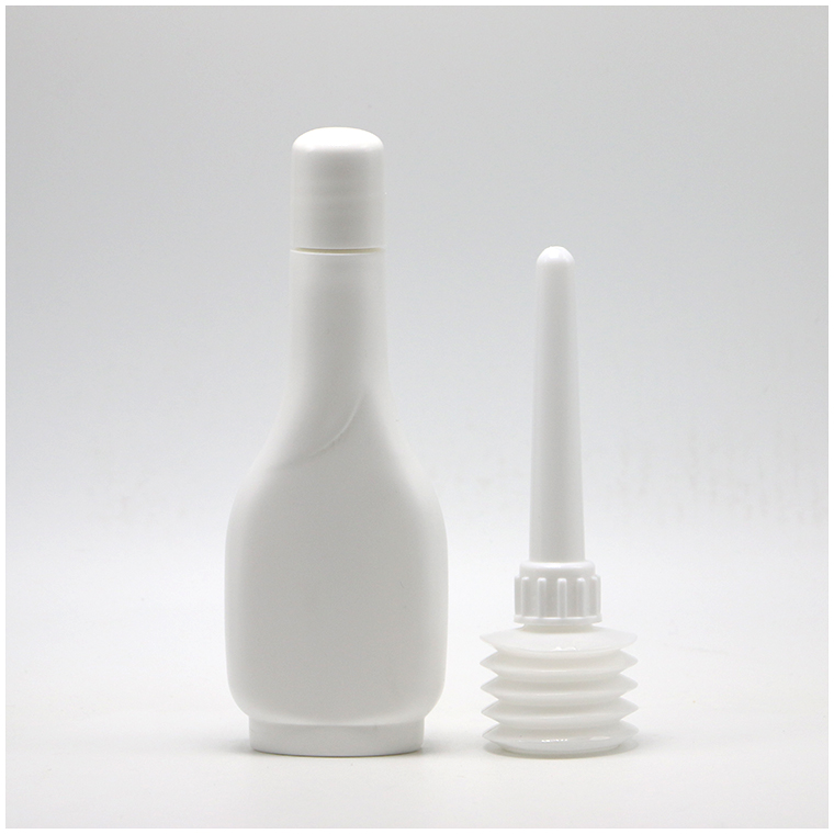 100ml HDPE Flat Liquid Bottle for Gynecological Lotion Versatile Multi-functional
