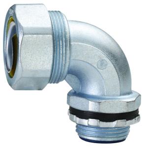 Wholesale Plum Type Flexible Conduit Fittings 90 Degree Angle Liquid Tight Connector from china suppliers