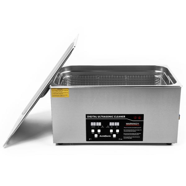 Volume SUS 304 Digital Ultrasonic Cleaner 600W Ultrasonic Power 30L Heating
