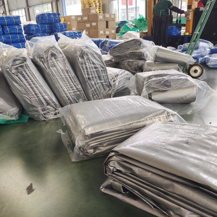 8*8-14*14 Density PE Tarpaulin Sturdy Waterproof and Sun Proof for All-Weather Outdoor
