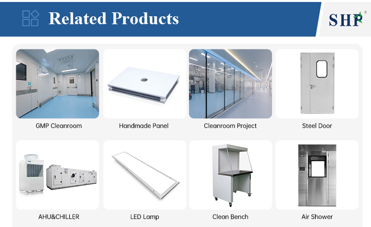 Cleanliness Biological Modular Cleanroom HVAC System Laboratory Clean Room