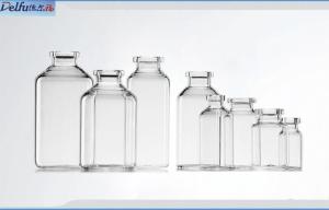Wholesale Antibiotics / Infusion Pharmaceutical Glass Packaging Bottle With Aluminium Plastic Cap from china suppliers