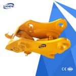 Q355 Doosan Excavator Bucket Quick Coupler Hitch 12-18 Ton OEM
