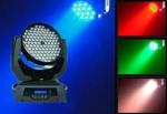 led moving head washer lights zoom head lights 108pcs*3w rgbw led washer head