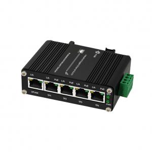 Wholesale Mini Industrial PoE Switch 4 Port 10/100TX 802.3at + 1-Port 100TX from china suppliers